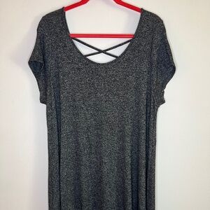 Gray Knit Dress